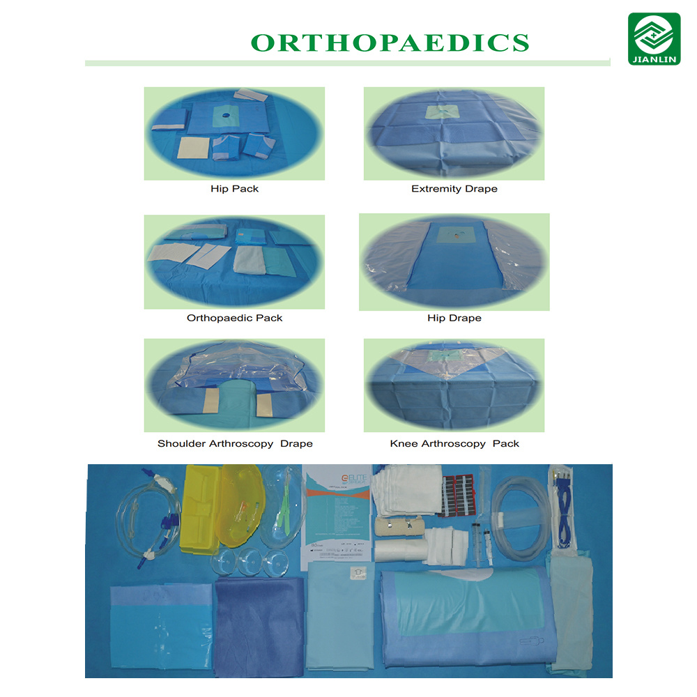 CMedical Professional Disposable Orthopaedic Procedure Pack aesarean Pack Ophthalmic Intravitrea Pack Radiofrequency Pack