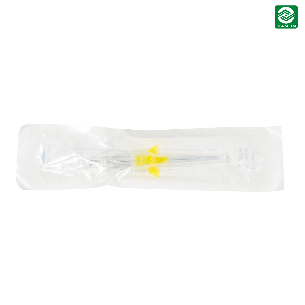 IV Cannula with Wings Type Catheter Needle for Infusion Medical Type 14G/16g/18g/20g/22g/24G