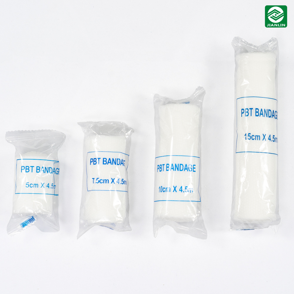 Medical Cotton Gauze Elastic PBT Conforming Bandages