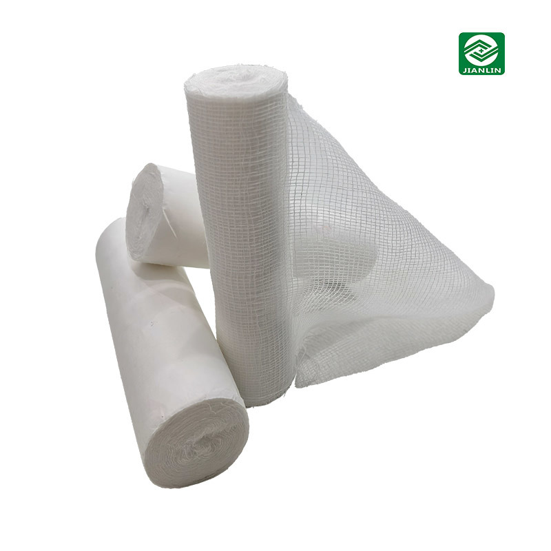 Disposable Sterile Medical Cotton Gauze Bandage Stop Bleeding Medical Dressings Rolls