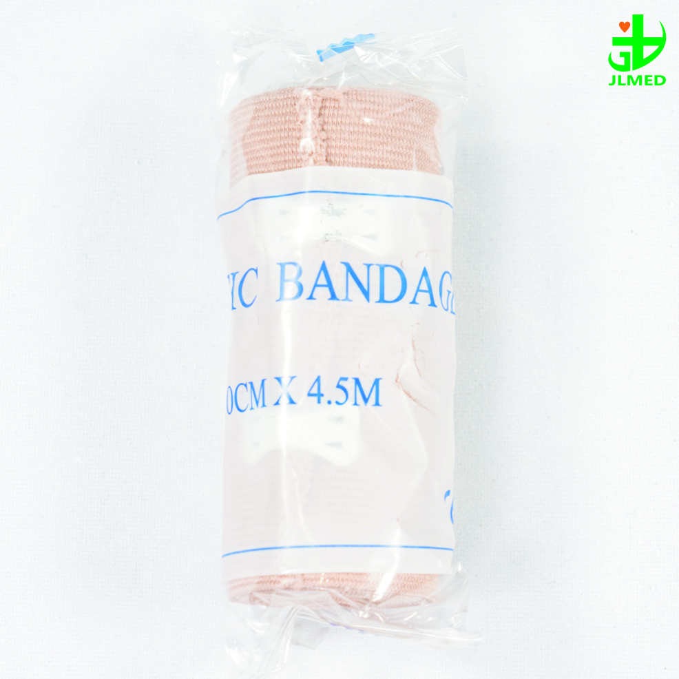 Hospital Product Disposable Medical Skin Color Cotton High Elastic Bandage