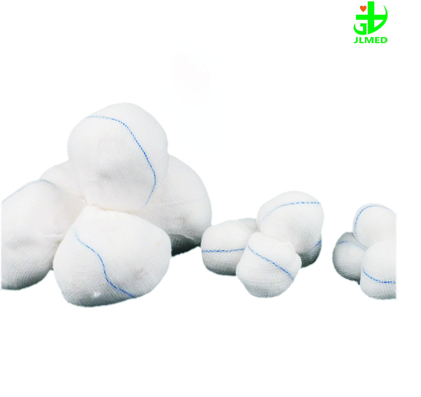 Disposable Sterile 100% Cotton High Absorbent and Soft Medical Gauze Ball