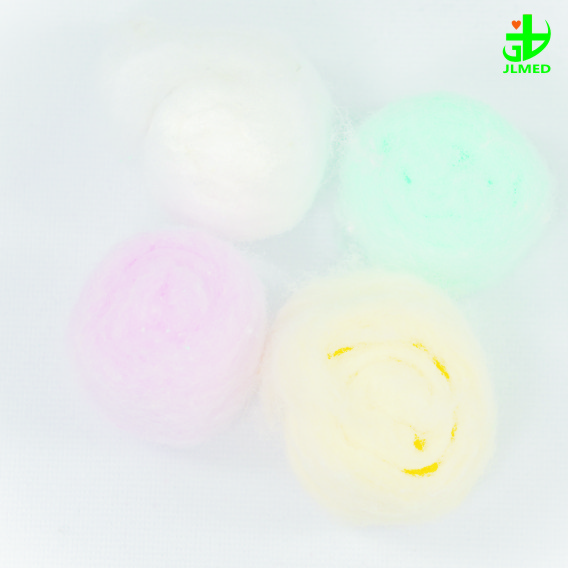 Wholesale 100% Cotton Multi Color Medical Cotton Ball