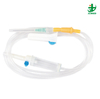 Double Drip Chamber Blood Transfusion Set with Two Spike