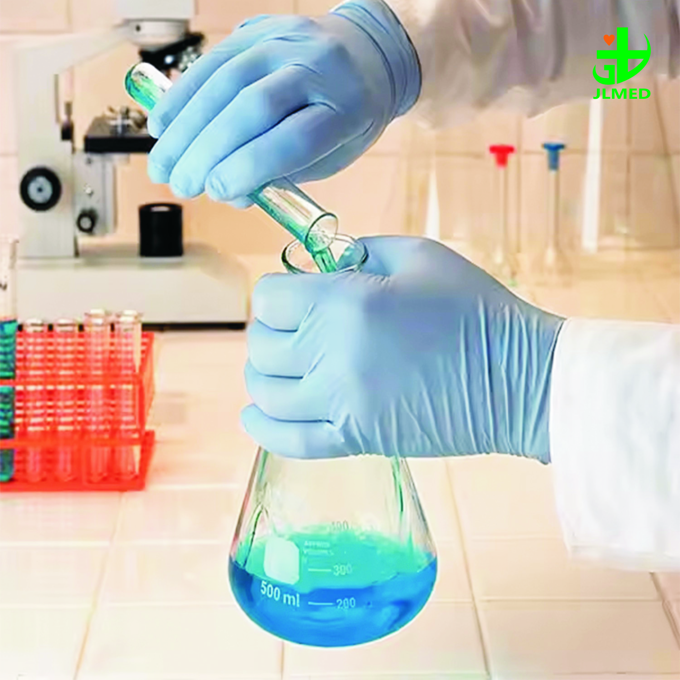 China Wholesale Medical Examination Disposable Nitrile Gloves for Hospital Using