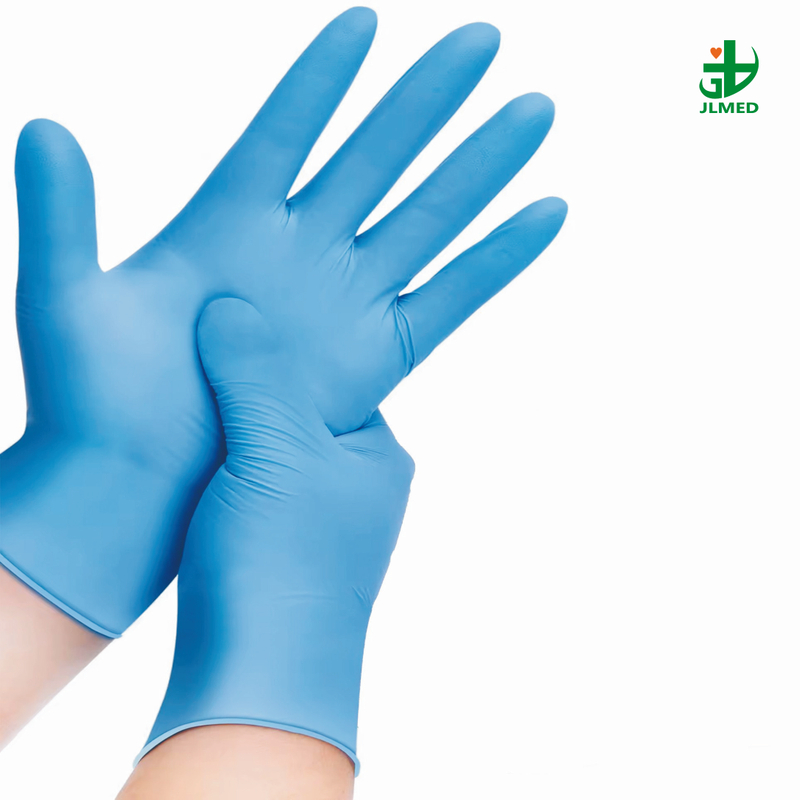 China Wholesale Medical Examination Disposable Nitrile Gloves for Hospital Using
