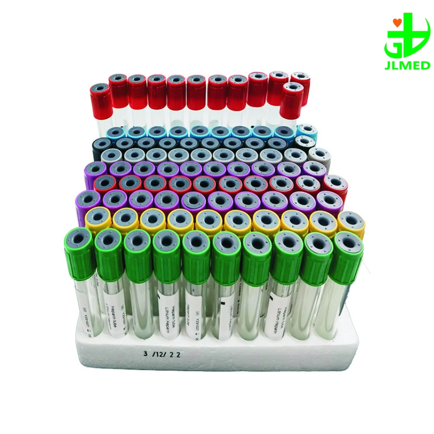 Medical Disposable Vacuum Blood Collection Tube 5ml K2 K3 EDTA Tube