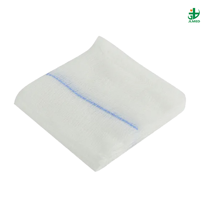 Manufacturer China Factory Disposable Surgical Medical CE FDA ISO with X Ray Folded Double Wrapping 100% Cotton Lap Sponge Gauze Sponge Sterile Gauze Swab