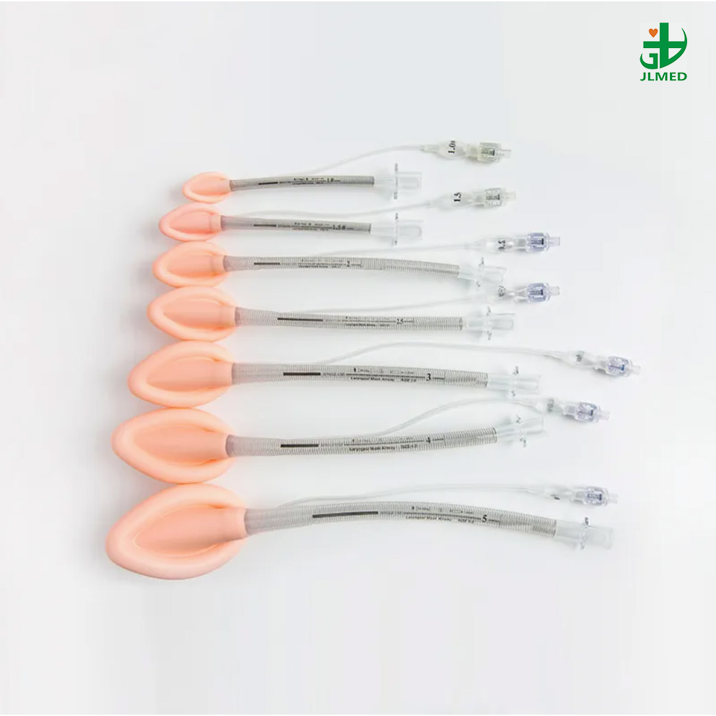 Medical Supply Disposable Sterile PVC Laryngeal Mask Airway with Color Code Size 1.0/1.5/2.0/2.5/3.0/4.0/5.0 CE, ISO 13485