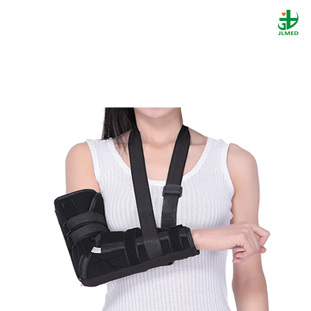 Adjustable Medical Shoulder Brace Elbow Brace for Injuried Arm Elbow