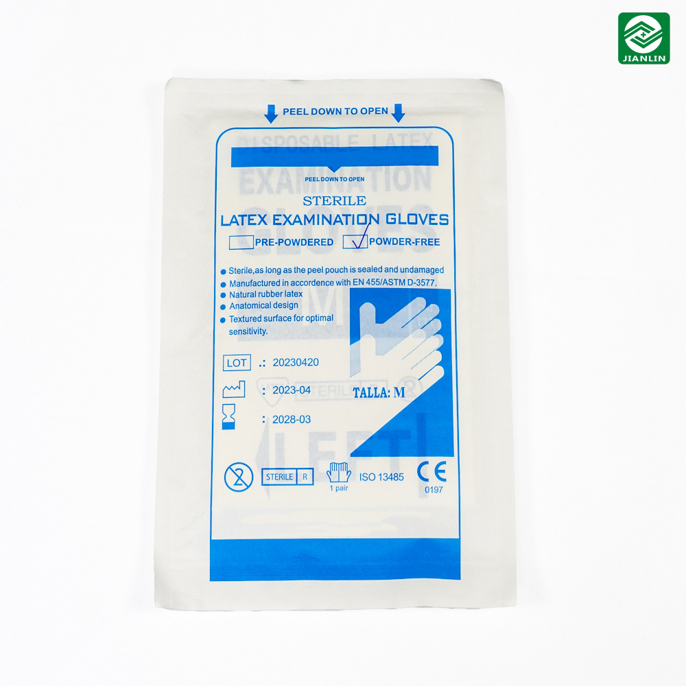 High Quality Medical Examination Gloves Sterile Powder Free Latex Gloves