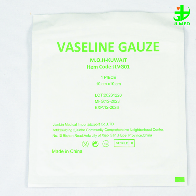 Surgical Medical Sterile Paraffin Gauze Swab Dressing/Pad/Swab