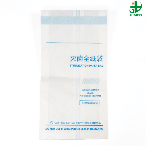 Medical Consumable Disposable Autoclave Sterilization Paper Bags Gusseted with High Temperature