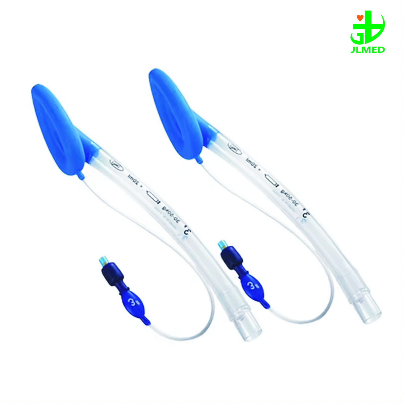 Disposable PVC & Silicone Curved Laryngeal Mask for Hospital Surgical