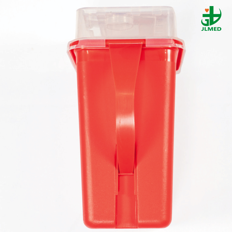 Sharps Disposal Container Biohazard Medical Waste Safety Box Plastic Sharp Container for Tattoo Needles Sharp Container Medical Waste Bag
