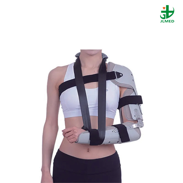 Adjustable Medical Shoulder Brace Elbow Brace for Injuried Arm Elbow