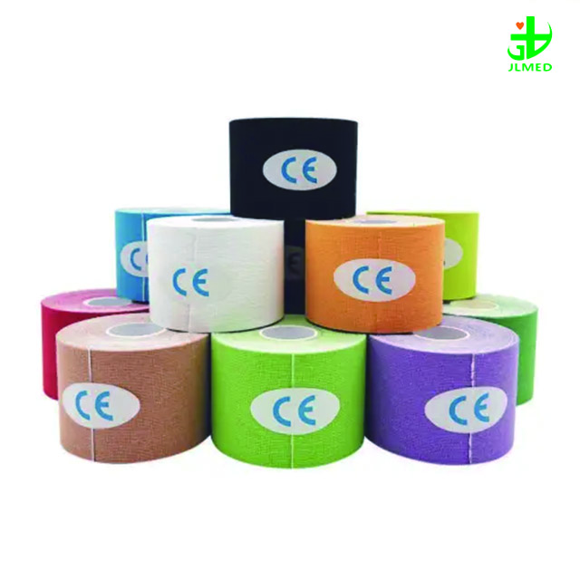 Customized Non Woven Colored Sports Elastic Self-Adhesive Cohesive Bandage