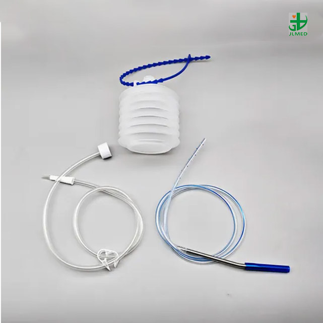 Medical Supplies Disposables Hollow PVC Closed Wound Drainage System
