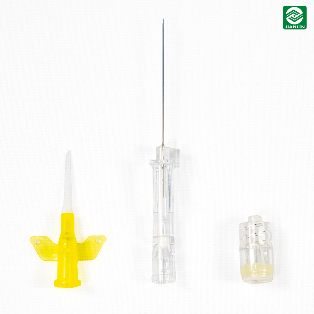 IV Cannula with Wings Type Catheter Needle for Infusion Medical Type 14G/16g/18g/20g/22g/24G