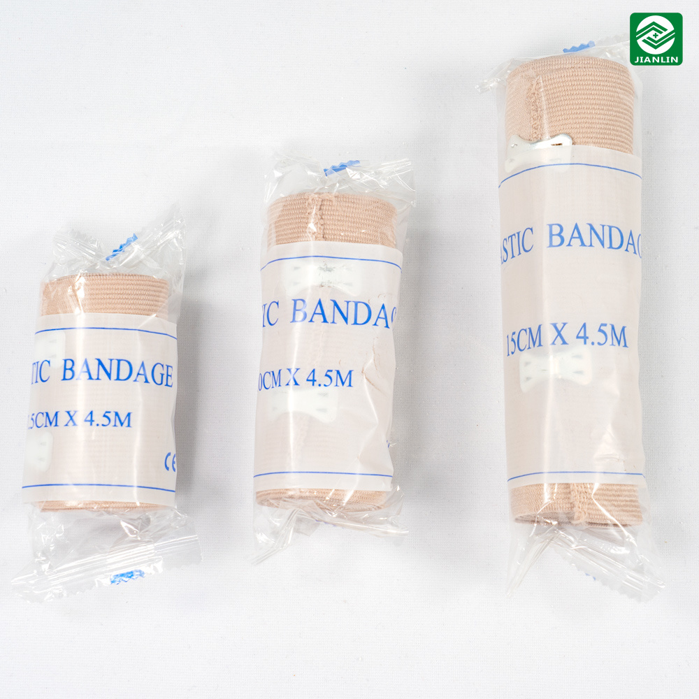 Hospital Product Disposable Medical Skin Color Cotton High Elastic Bandage