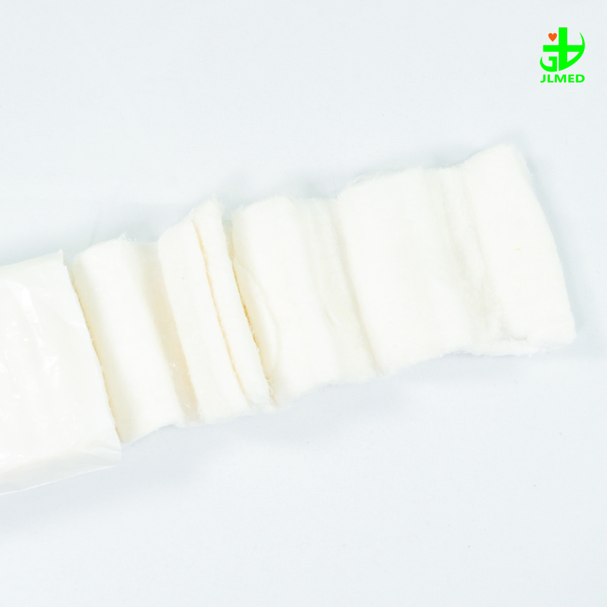 Pre-Cut or Not Cut High Quality Disposable Medical Surgical 100% Cotton Zig Zag Cotton