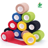 Customized Non Woven Colored Sports Elastic Self-Adhesive Cohesive Bandage