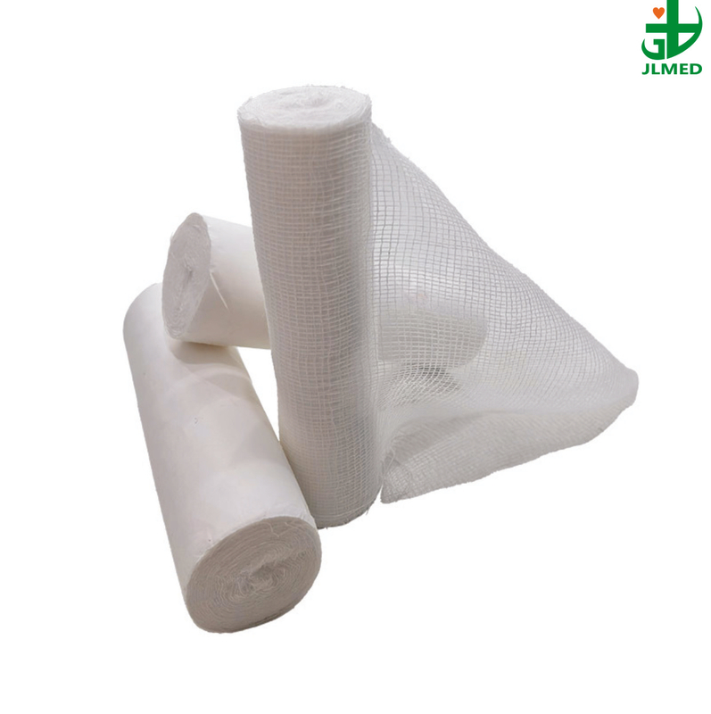 Disposable Sterile Medical Cotton Gauze Bandage Stop Bleeding Medical Dressings Rolls