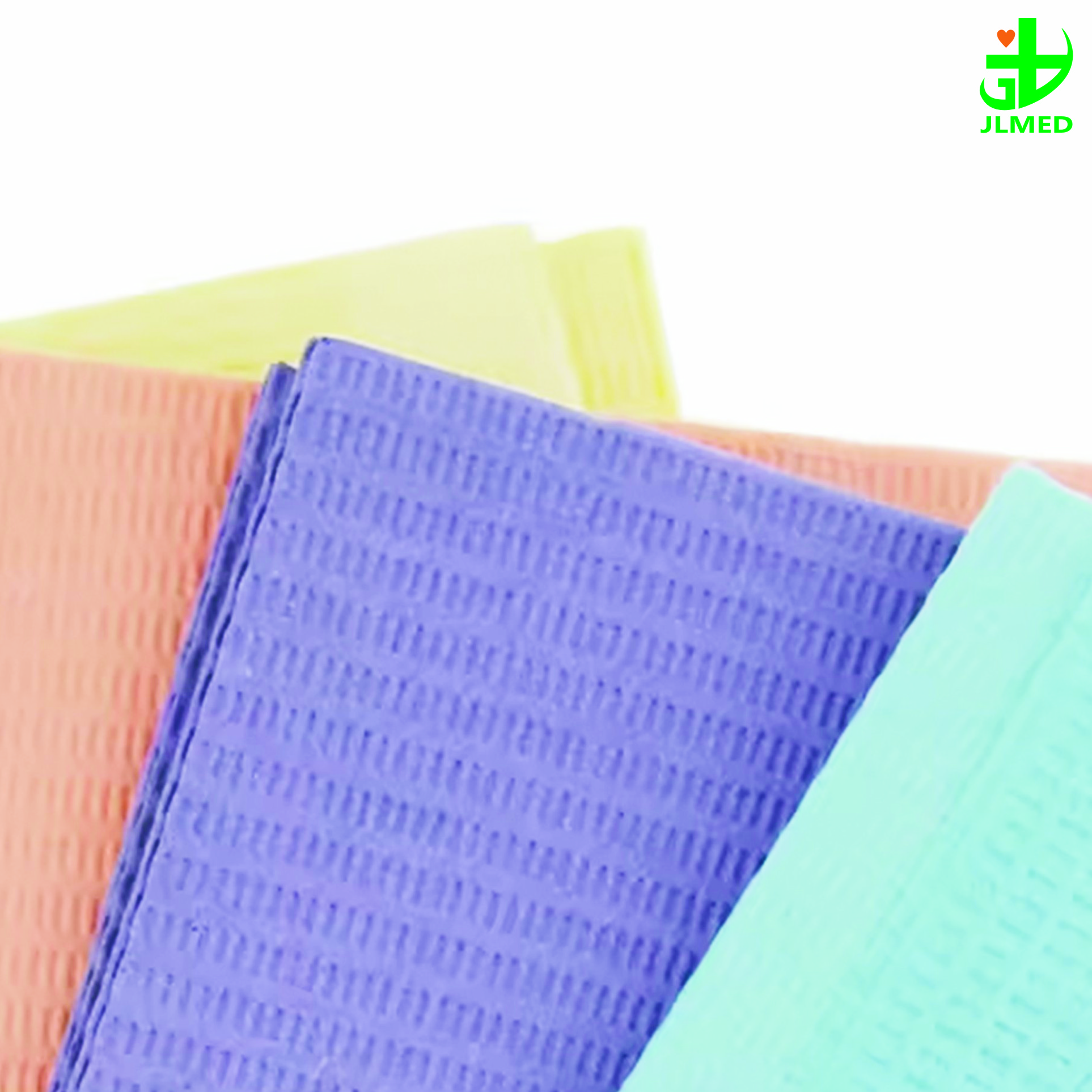 Disposable Colorful Tissue Dental Bib for Medical Dentist Dental Bibs