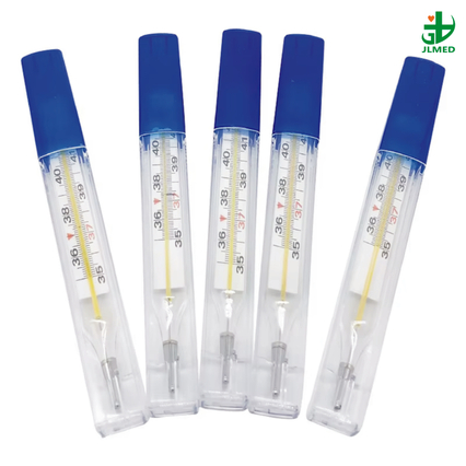 Mercury Free Clinical Oral Armpit Glass Thermometer Glass Thermometer