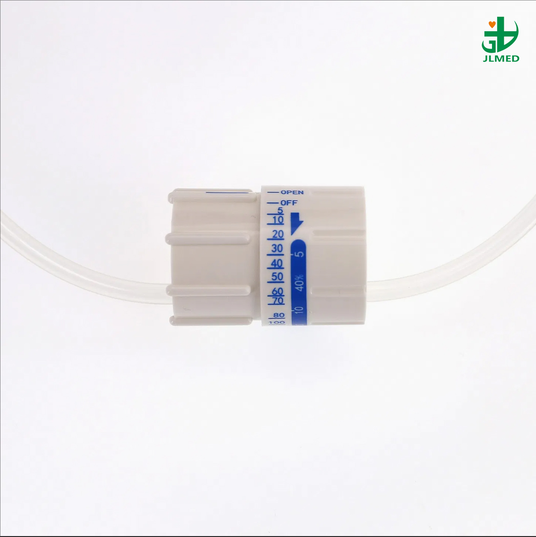 Medical Disposable Surgical High Precision IV Precise Flow Regulator with CE/ISO
