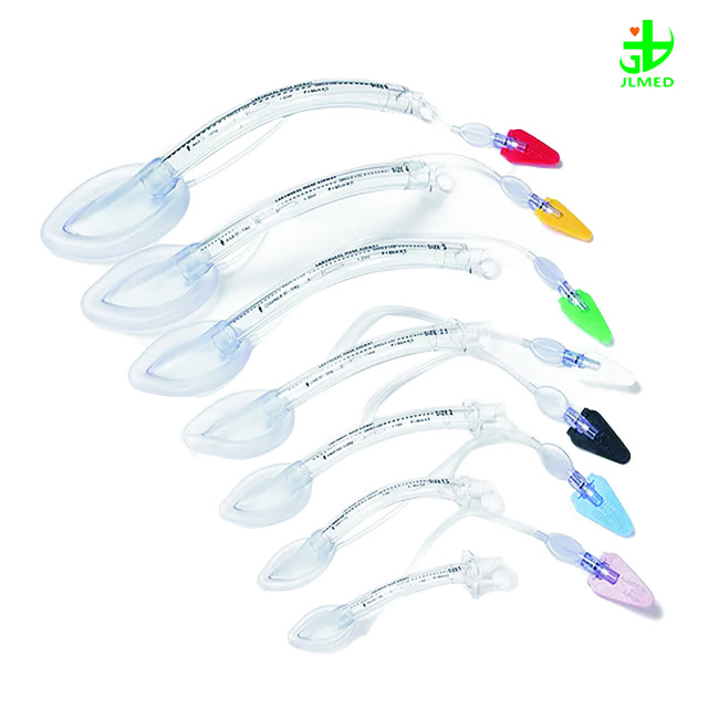 Medical Supply Disposable Sterile PVC Laryngeal Mask Airway with Color Code Size 1.0/1.5/2.0/2.5/3.0/4.0/5.0 CE, ISO 13485