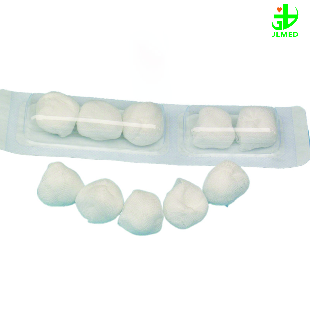 Disposable Sterile 100% Cotton High Absorbent and Soft Medical Gauze Ball