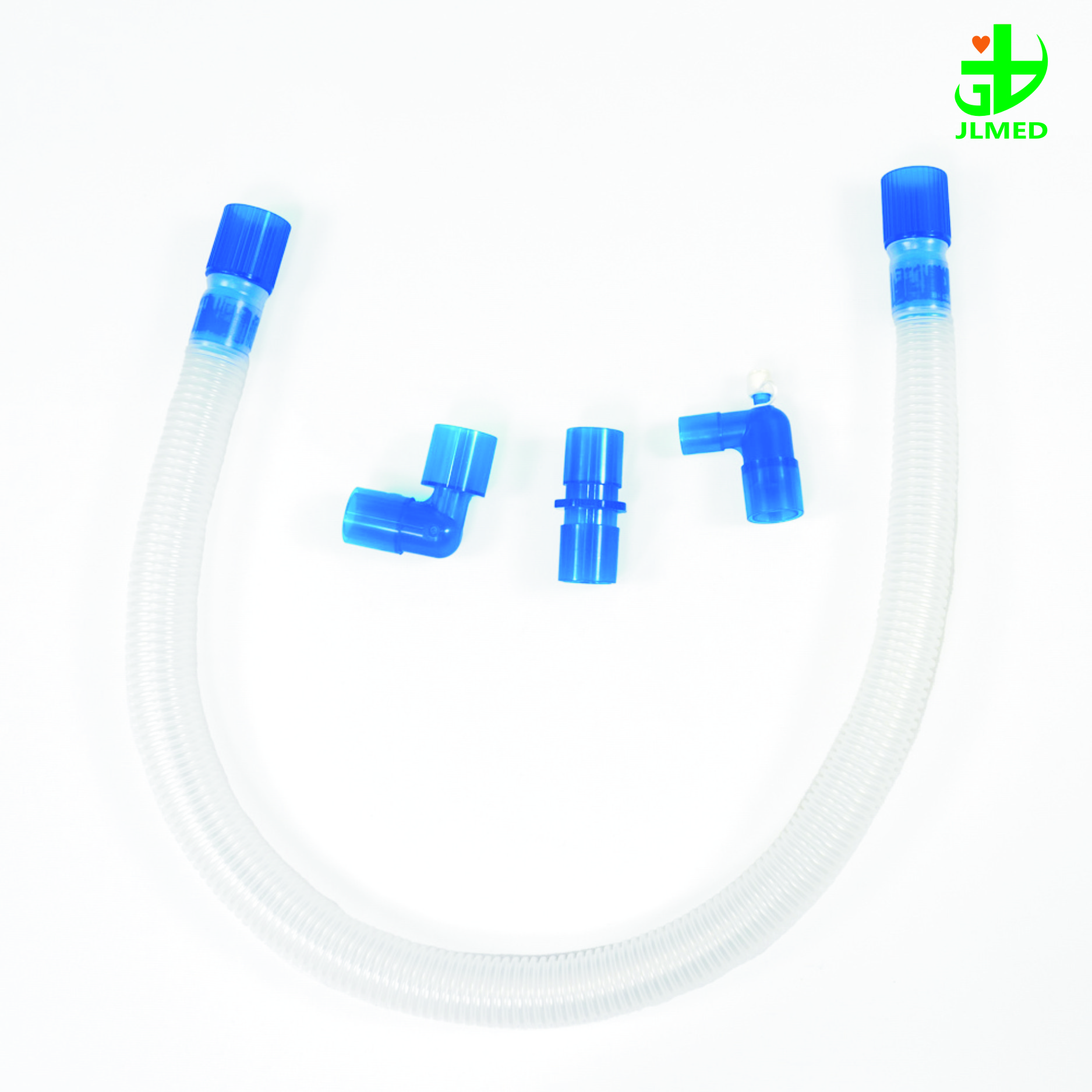 Disposable Medical Anesthesia Breathing Circuit Corrugate with Exhalation Valve and Line CE ISO