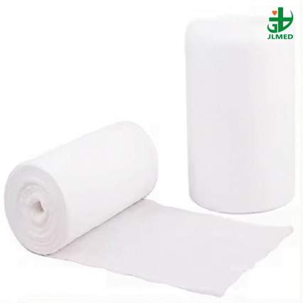 Medical Disposables 100% Cotton Absorbent Gauze Roll Gauze Bandage