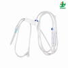 Double Drip Chamber Blood Transfusion Set with Two Spike