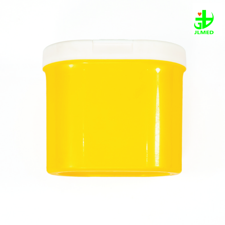 Sharps Disposal Container Biohazard Medical Waste Safety Box Plastic Sharp Container for Tattoo Needles Sharp Container Medical Waste Bag