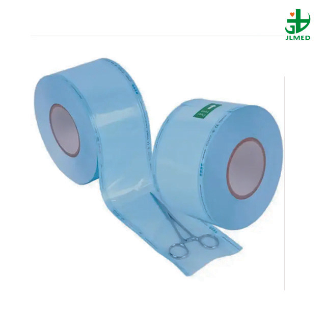Sterile Pouch Roll Surgical Instruments Packaging Flat Bag Roll Eo Sterilization 30cm*200m