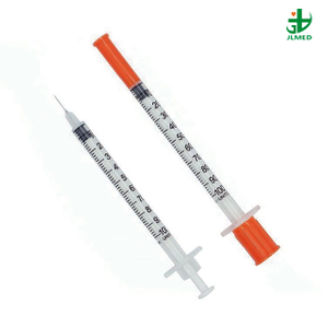 Disposable Medical Insulin Syringe with Fixed Needle Plastic CE&ISO Certificated Sterile