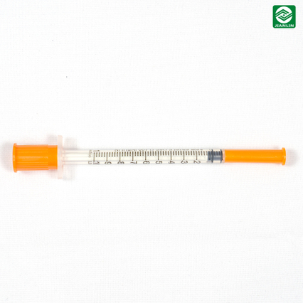 Disposable Medical Insulin Syringe with Fixed Needle Plastic CE&ISO Certificated Sterile