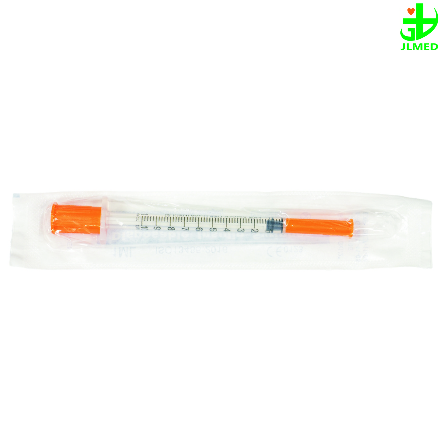 Disposable Medical Insulin Syringe with Fixed Needle Plastic CE&ISO Certificated Sterile
